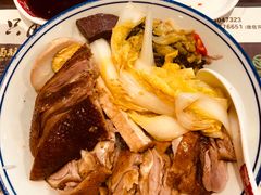 鹅肉鹅脖双拼饭-壹只卤鹅(华润万家店)