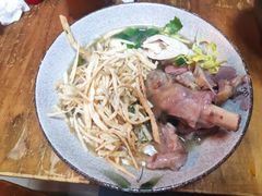 羊肉馓子拉面双拼-胡同彭家老铺 新疆拉面