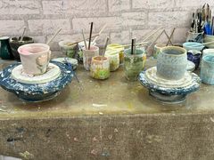 -馆陶手作坊DIY·陶艺·石塑粘土·石膏娃娃(车陂店)