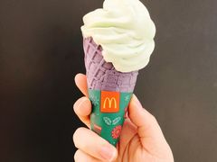 圣诞抹茶冰淇淋-麦当劳(融创茂店)