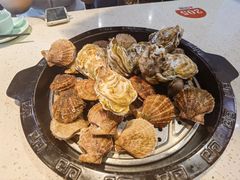 老灶蒸汽海鲜锅-巧克力渔家.小船海鲜胶东菜(万平口店)