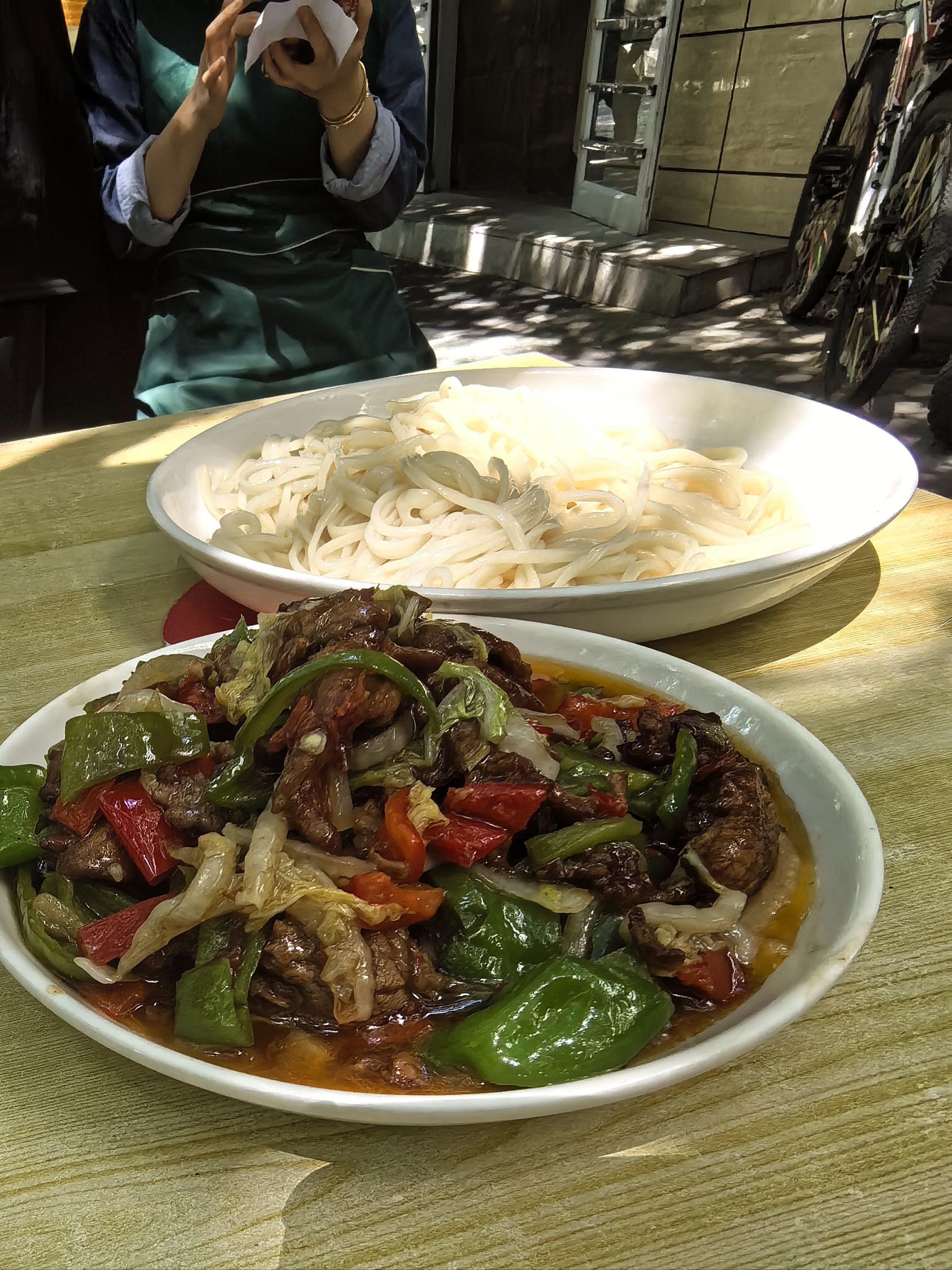 鬼肉拌面,哈哈哈,胖马骐南湖路店