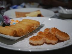 凤城炸牛奶拼煎虾饼-香云轩·顺德菜(香云纱园林酒店店)