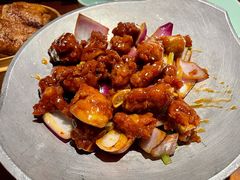 蒜香蜜汁排骨-绿茶餐厅(蓝色港湾店)