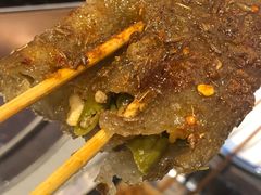 铁板爆汁苕皮-百味源炭火烤翅 ·夜市大排档(酒仙桥店)