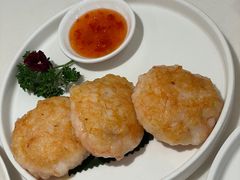 香煎手打虾饼-粤来记·啫啫煲·点心(日月光店)