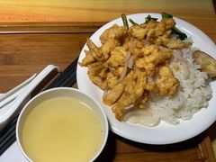椒盐排条盖浇饭-富源春面馆(四川北路店)