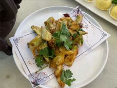 香炒脆皮茄子-宋庄魁元艺术餐厅