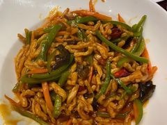 鱼香肉丝-一盏明灯全素斋(殊像寺店)
