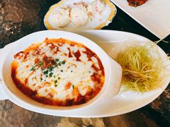 招牌西西里肉酱芝士烤饭-玛格萝妮比萨屋(四平店)