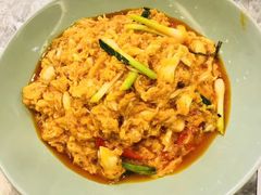 咖喱炒蟹肉-香蕉叶餐厅(是隆店)