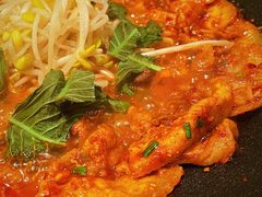 铁板章鱼五花肉-春熙台韩国料理·章鱼肥牛(西丽店)