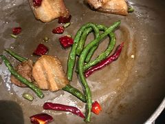 五花肉炒长豆-嘉禾·悦享餐厅(八方汇店)