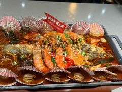 -大锅强·蒸海鲜青岛菜(吾悦广场店)