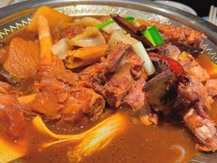 -街角等你.大连海鲜烧烤.经典铁板海鲜串(西安路店)