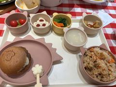 牛肉焖饭小奶牛慕斯儿童餐-西贝(无锡万象城店)