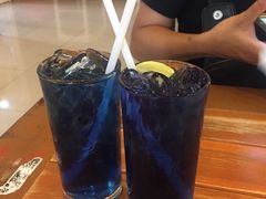 -蝶豆花蓝面条