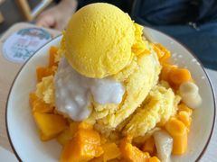 芒果雪花冰-鲜芋仙(苏州干将店)