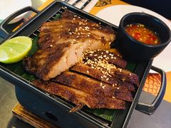炭烤秘制猪颈肉-simply thai天泰(长泰广场店)