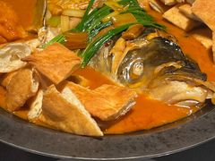 生态鱼头配油饼-秀儿四九城·新京菜(亚运村鸟巢店)