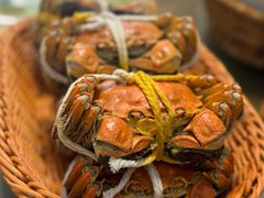 清蒸大闸蟹-蟹村草堂·苏式园林人文农家·大闸蟹