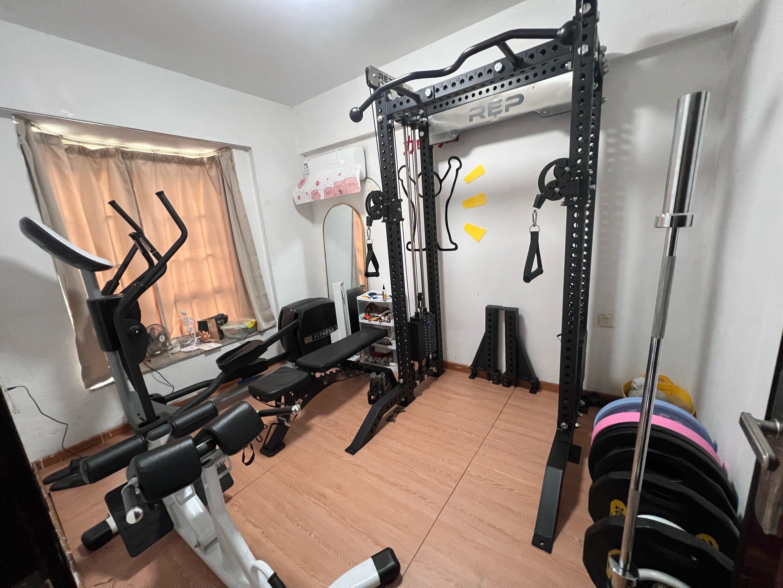 适合社恐人的健身室