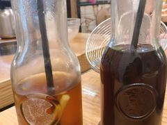 新品青桔酸梅汁+现熬茅根竹蔗水-为什么牛潮汕牛肉火锅(万胜广场店)