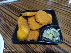 炸窝头-老红桥炸灌肠牛肚锅烧烤(定福庄店)