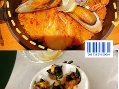 西班牙番红花综合海鲜烤饭-开间茶馆·围炉煮茶