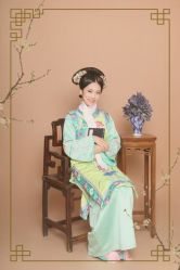 -后宫·古装汉服京剧儿童亲子全家福摄影