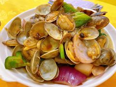 豉油炒花甲-老字号蛇口德记烧腊饭店·海鲜加工