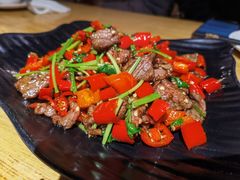 小炒黄牛肉-赤宴·川菜(玉林店)