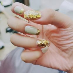 -手牵手美甲