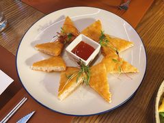 月亮虾饼ShrimpPancakes-Golden Lily河内巴黎法越料理餐厅(建国西路店)