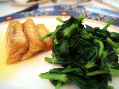 大豆苗塌豆腐-钓鱼台国宾馆