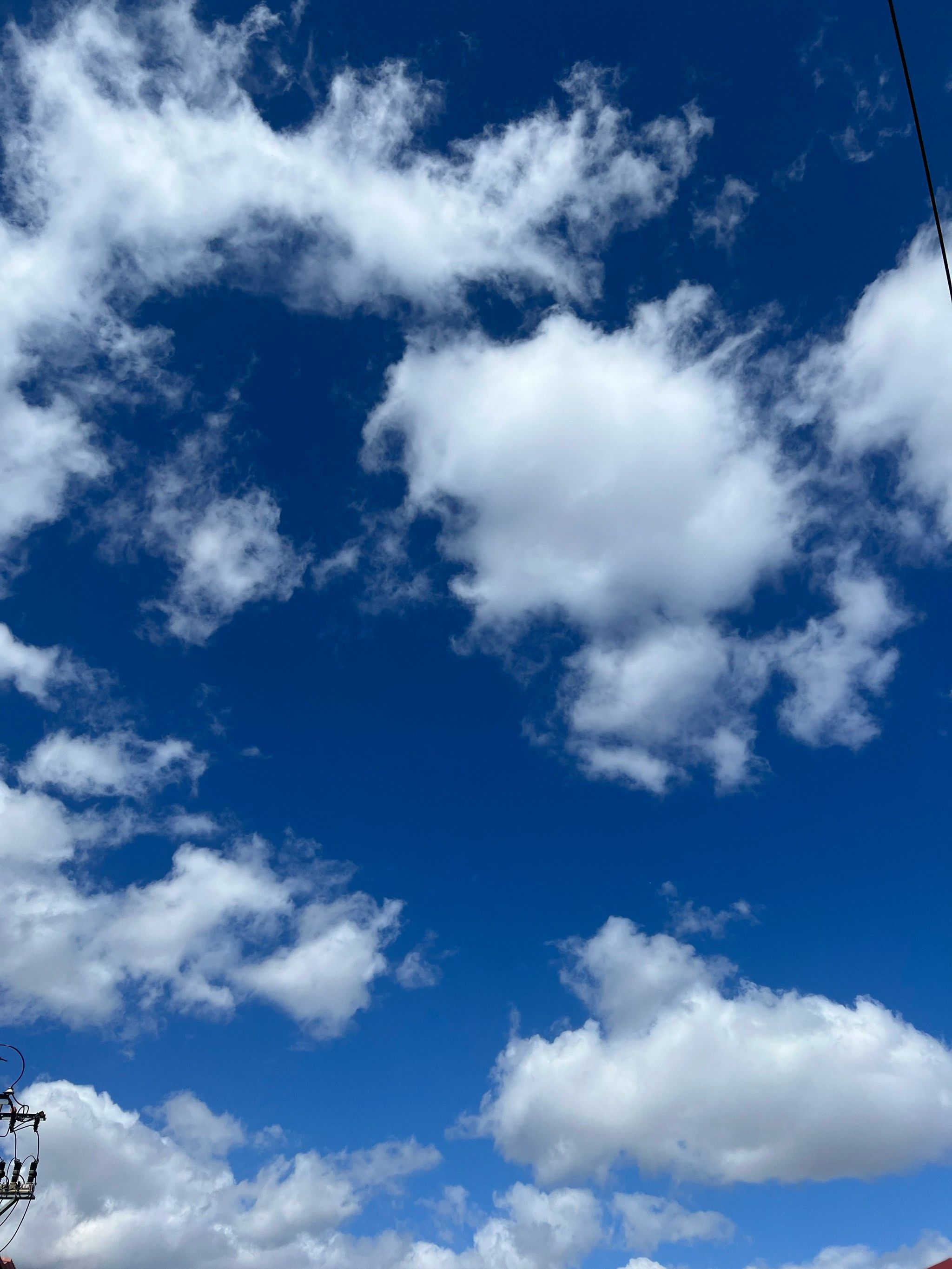 蓝蓝的天空