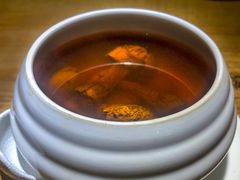 姬松茸桂圆板栗汤-水木苼 蔬食料理