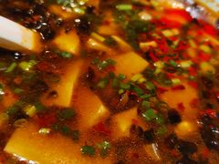 酸菜豆腐脑汤-丹虾|文和友小龙虾·烙锅(陕西路旗舰店)