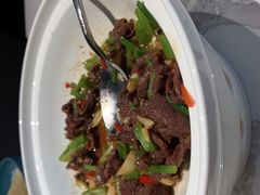 嫩芹菜生炒牛肉-徐记海鲜(曲江南湖店)