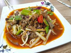 小炒牛肉-清真·伊清阁餐厅