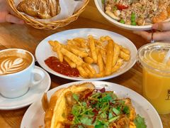 辣炒鸡蛋大虾-麦田工坊(月湖店)