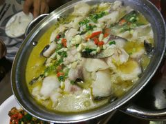 明炉香煎鲈鱼-老山村酒楼(白石洲店)