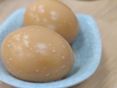 卤鸡蛋-筋饼豆腐脑一绝