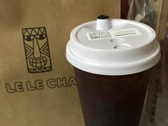 车厘子茶-LELECHA乐乐茶(上海五角场万达广场店)