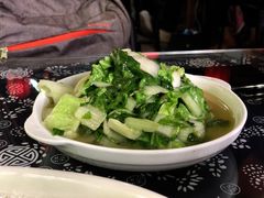 炒油麦菜-国生茶庄·地道农家菜团建活动