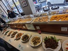 自助取餐区-十方新概念素食餐厅(厚街店)