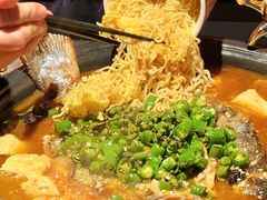 -探鱼·鲜青椒爽麻烤鱼(西南商都店)