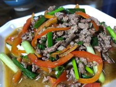 爆炒牛肉-五彩雪域藏餐馆