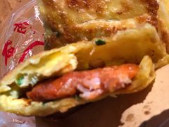 葱油蛋饼-老客满蛋饼(双塔市集店)