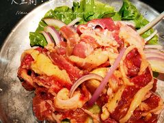 -大丘街路边烤牛肉